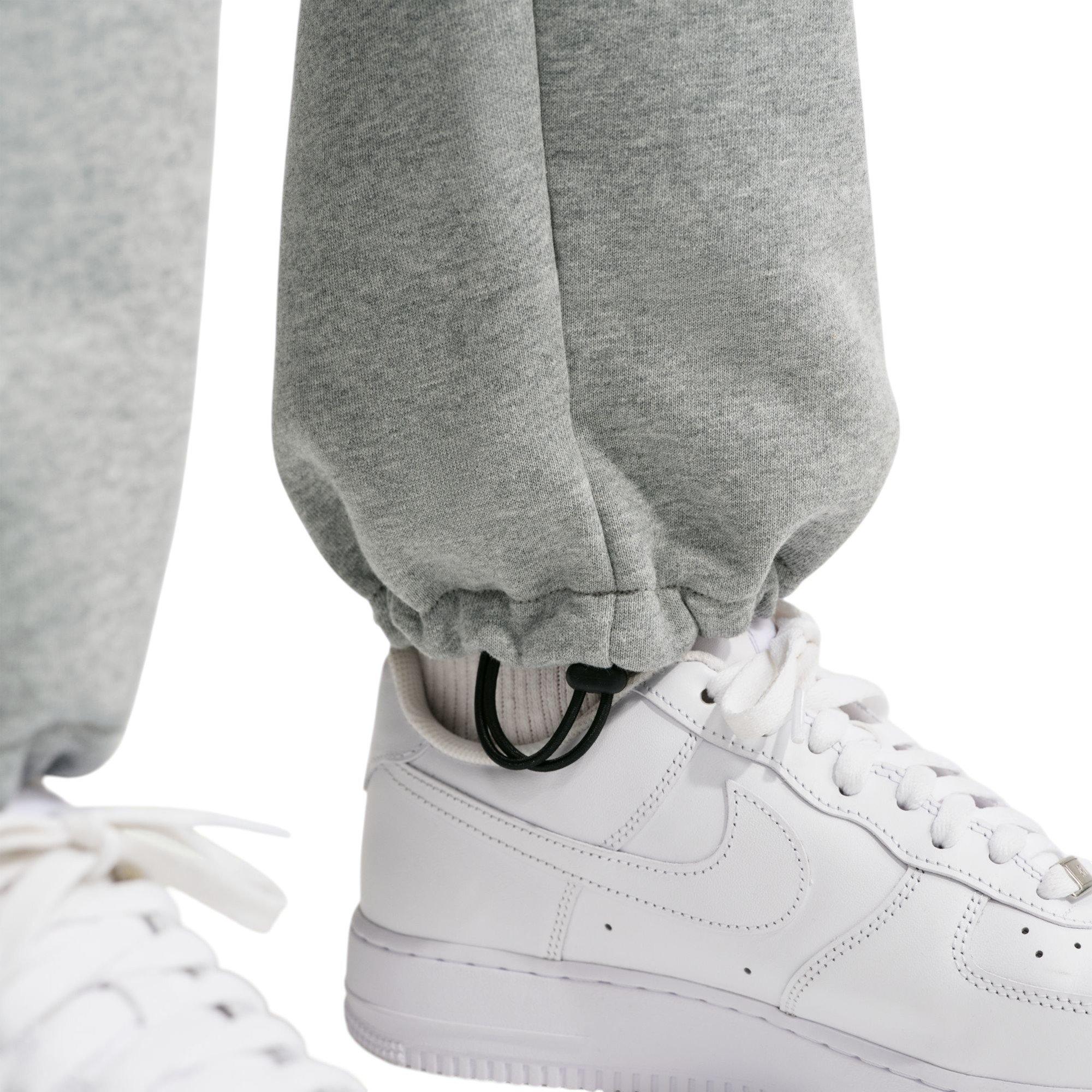 Nike Men's Solo Swoosh Bungee Pants - GREY